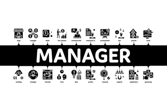Account Manager Work Minimal Infographic: Streamlining Visual Communication in Business Workflows