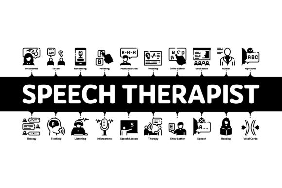 Evaluating the Speech Therapist Minimal Infographic for Professional Communication