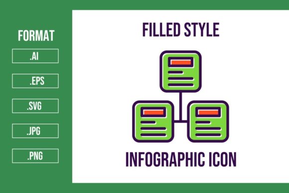 Infographic Filled Icon: Elevating Visual Communication Across Digital Platforms
