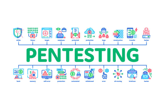 Minimal Pentesting Infographics for Design